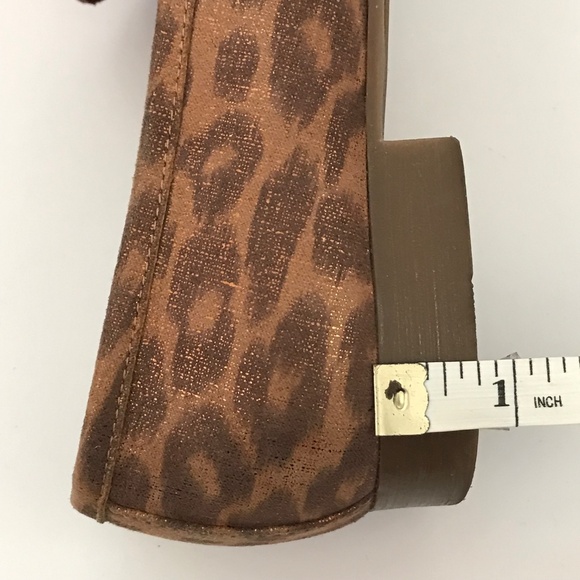 AEROSOLES Paynes Leopard Loafers Slip On Flats Cheetah Brown Tan Women’s Size 7 - Picture 15 of 16